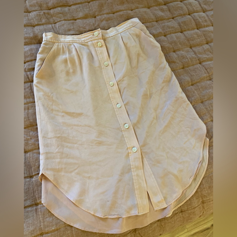Madewell Light Pink Skirt with Pockets